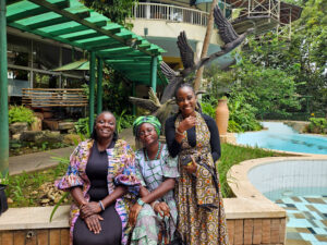 African Survivor Team in a Photo