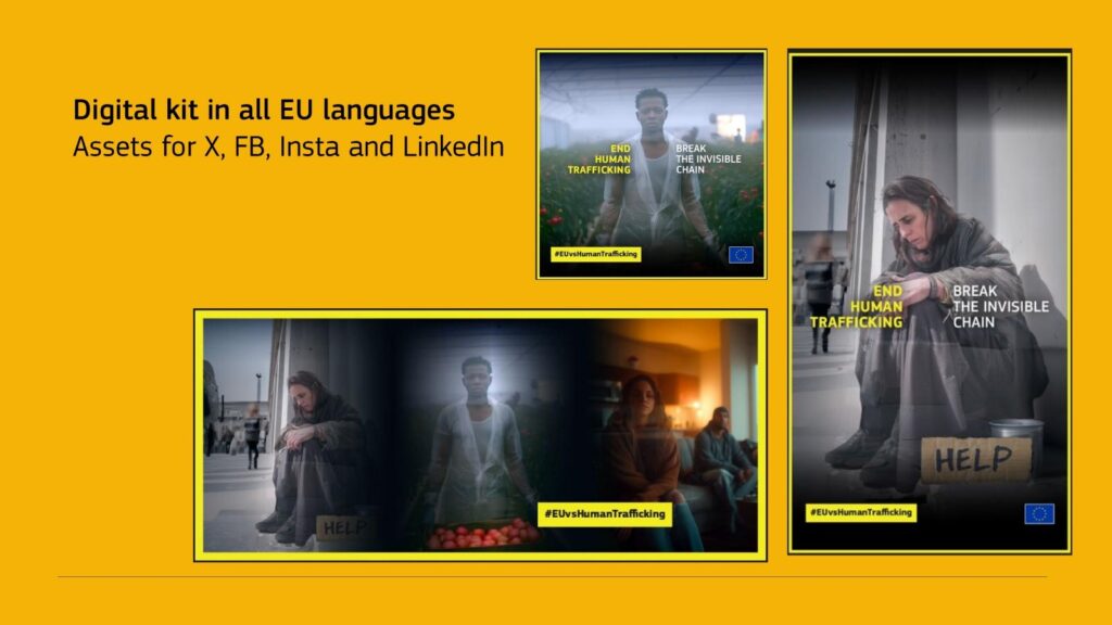 Every year, around 10,000 people from the EU and beyond become victims of human trafficking within the European Union and many more remain invisible and undetected.
