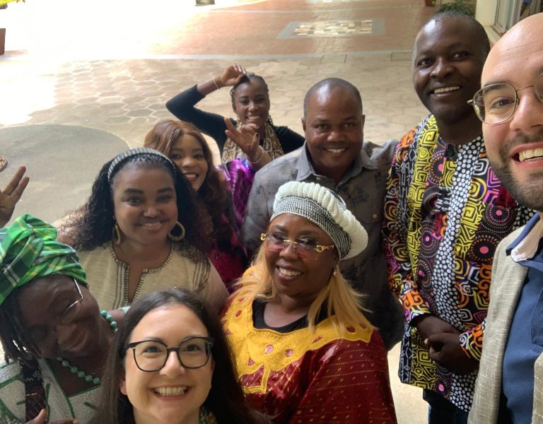 African Survivor Team in a Photo