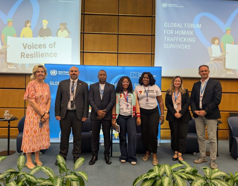 African Survivors Executive team in a photo